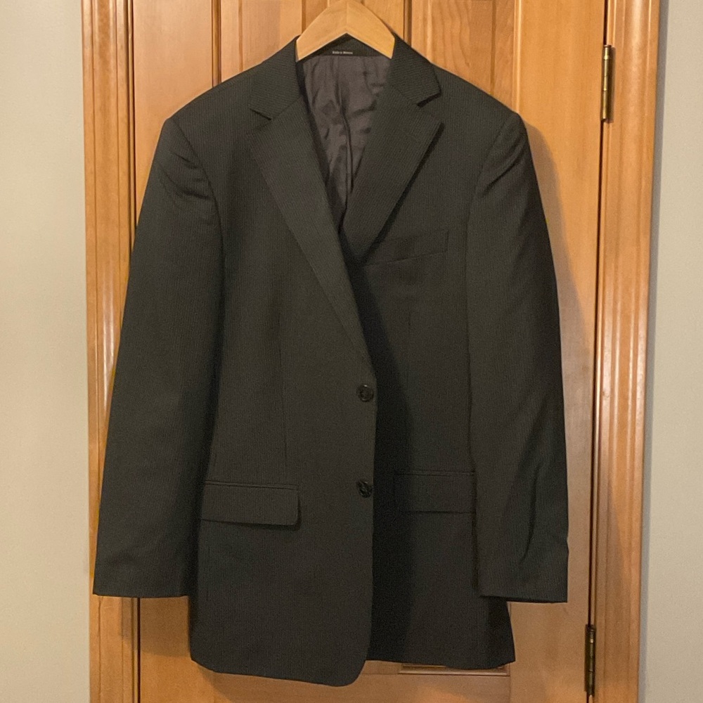 Ermenegildo Zegna Charcoal Men's Sport Coat